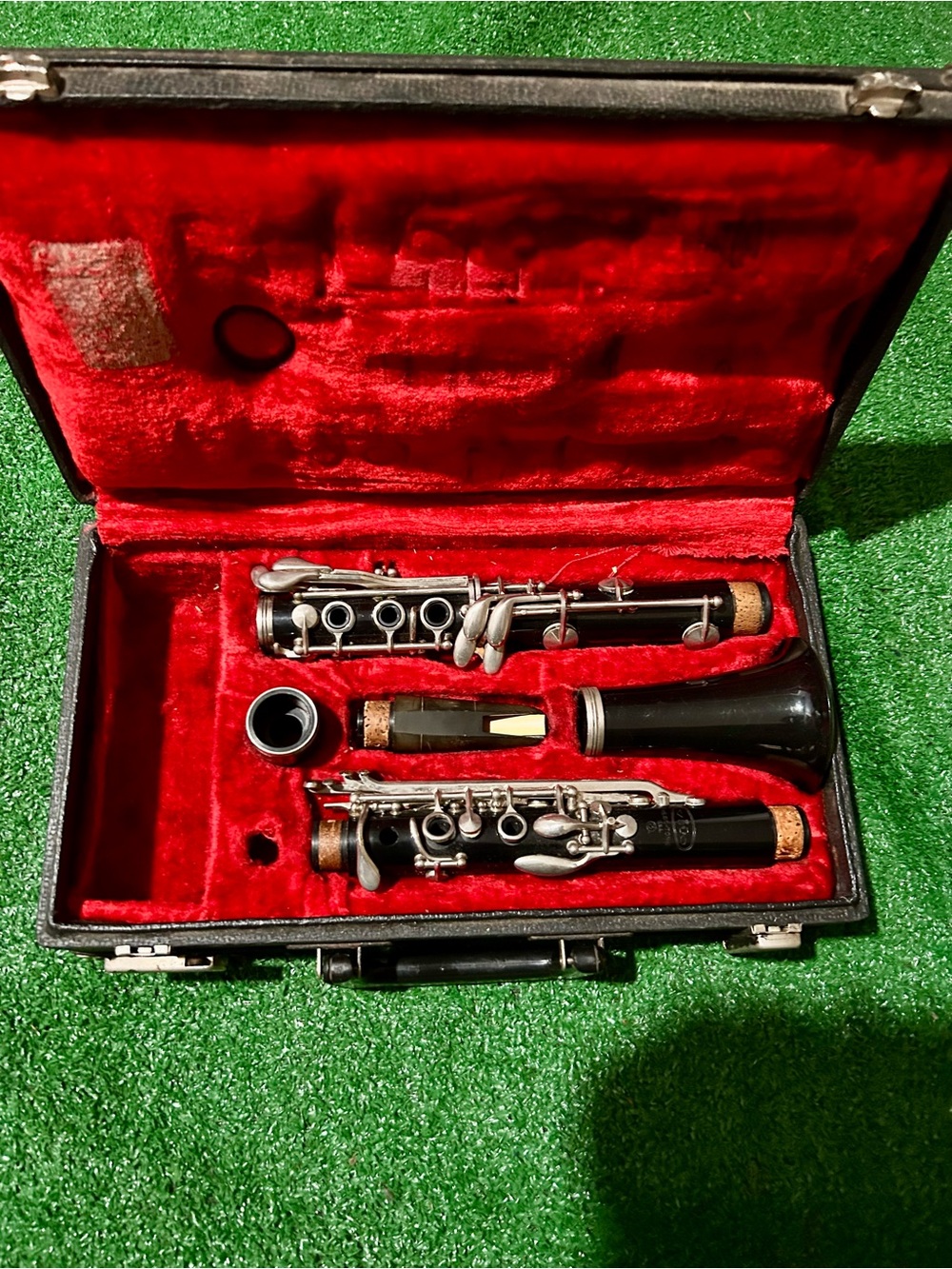 Vintage Evette Buffet Crampon Clarinet Paris France - Wood - Silver Keys
